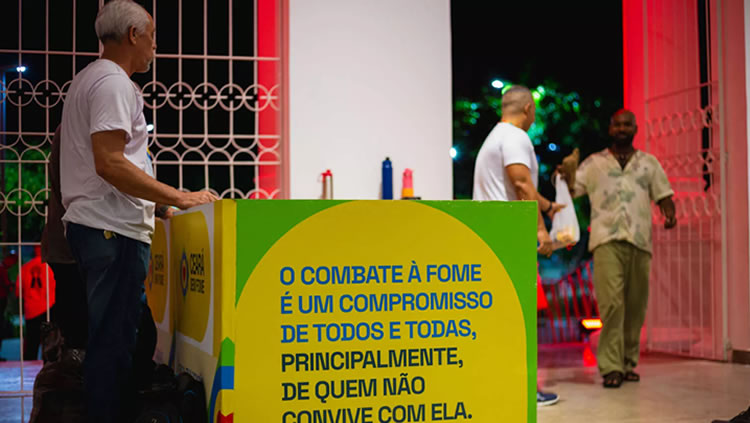 Ceará Sem Fome arrecada mais de 10 toneladas de alimentos por meio da Campanha Ingresso Solidário apenas em 2024