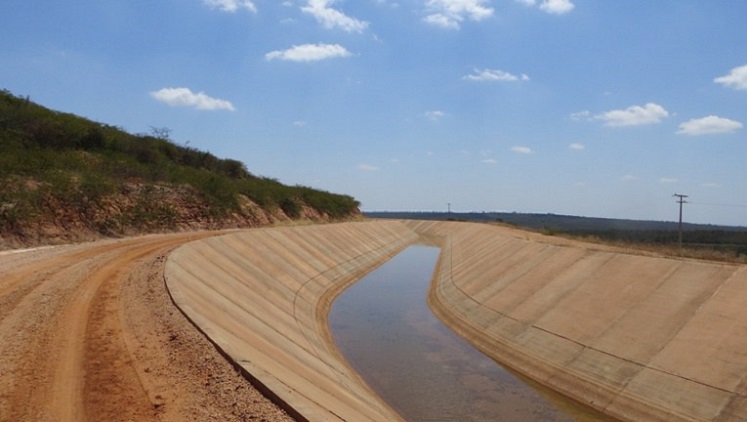 Governo federal repassa R$ 50 milhões para obras do Cinturão das Águas no Cariri