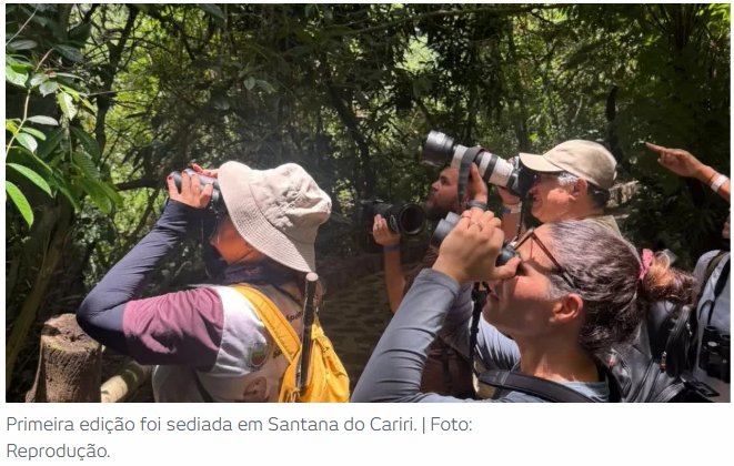 Santana do Cariri se projeta para entrar no mapa nacional de observação de aves
