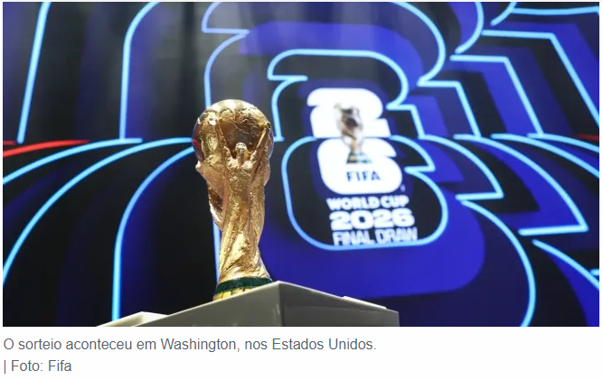 Copa de 2026 tem grupos definidos e estreia marcada para o Estádio Azteca, na Cidade do México