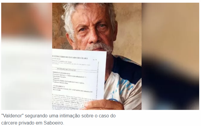 Idoso matou outro de 81 anos em Campos Sales com três golpes de faca e fugiu