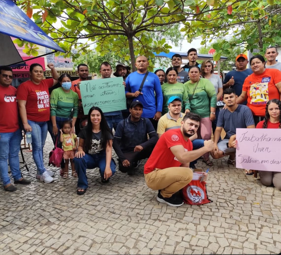 Servidores públicos de Iguatu deflagram greve devido ao atraso de salários