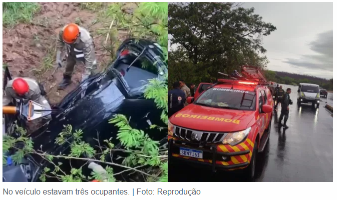 Mulher morre após carro capotar na CE-293, em Milagres