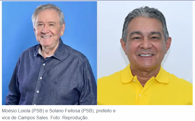 MPE pede cassação de prefeito e vice de Campos Sales por abuso de poder econômico e compra de votos