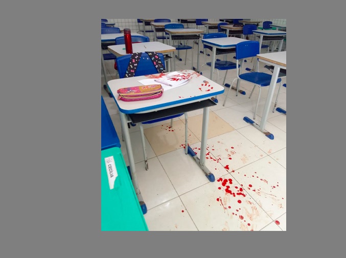 Duas alunas de 9 anos lesionadas com machadinha em Farias Brito por colega da escola