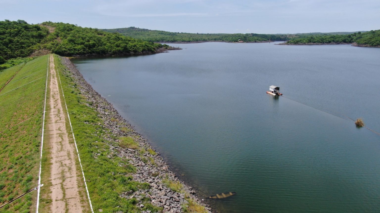 Açudes Olho dÁgua e Cachoeira, na região do Cariri, registram volume superior a 90%