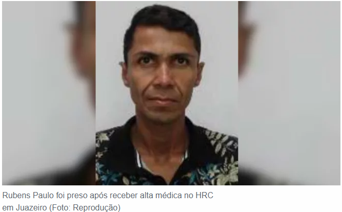 PM cumpre mandado de prisão no HRC em Juazeiro e atende caso de lesão à bala no Aeroporto