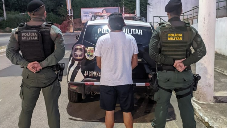 PM prende homem por estupro em Potengi e outro em Juazeiro