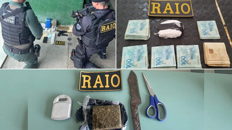 PM prende mais três jovens com drogas em Lavras da Mangabeira, Brejo Santo e Missão Velha