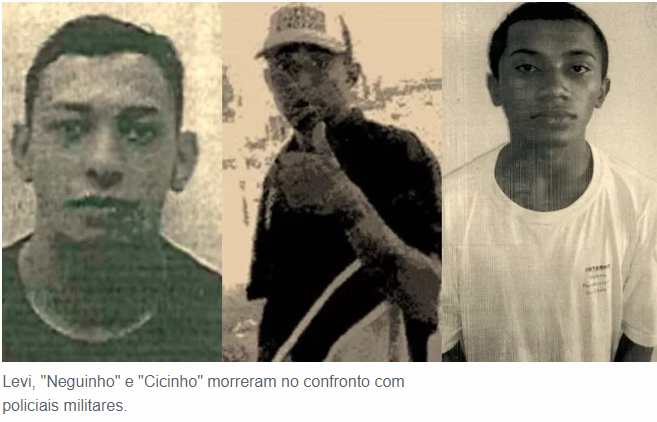 Intenso e demorado tiroteio no Crato deixou quatro mortos após confronto com a PM