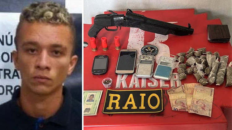 Preso em Juazeiro ladrão que furtou moto de garota passando a extorquir e outro que promovia arrastão no Crato