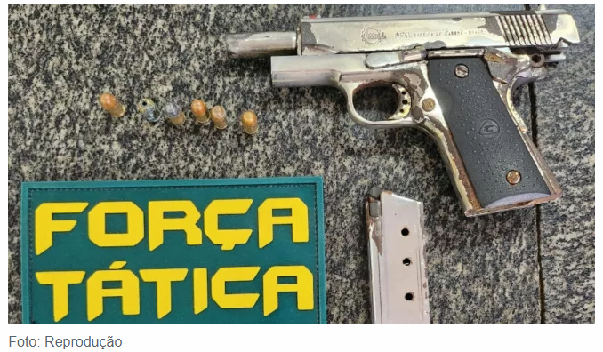 Suspeito de integrar facção criminosa é preso pela Força Tática em Russas