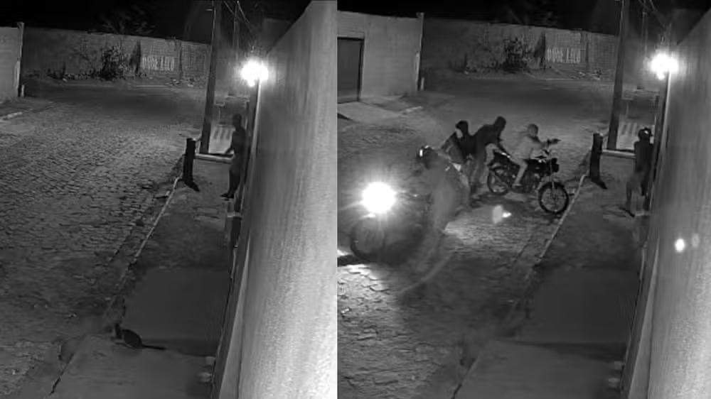 Homem é morto com mais de 30 disparos em Juazeiro do Norte; crime é registrado por câmeras de segurança