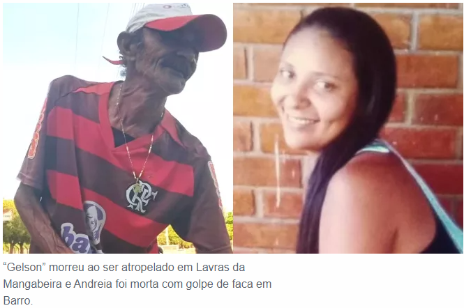 Dois homicídios no Cariri, duas mortes em acidentes e outra por afogamento no fim de semana