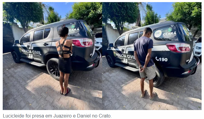 Mulher presa em Juazeiro e homem no Crato por descumprirem normas em condenações por tráfico de drogas