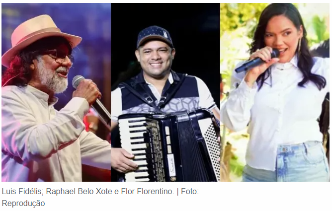 Luiz Fidelis, Raphael Belo Xote e Flor Florentino são atrações confirmadas do Réveillon 2026 de Potengi