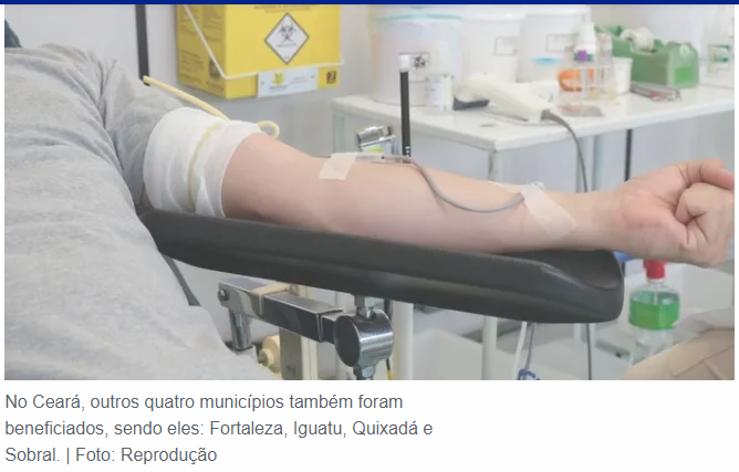 Juazeiro do Norte e Crato são contemplados com equipamentos que produzem medicamentos a partir do plasma sanguíneo